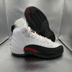 Nike Air Jordan 12 Retro Taxi Flip GS Black White Youth 4.5Y Nike Air 153265-162